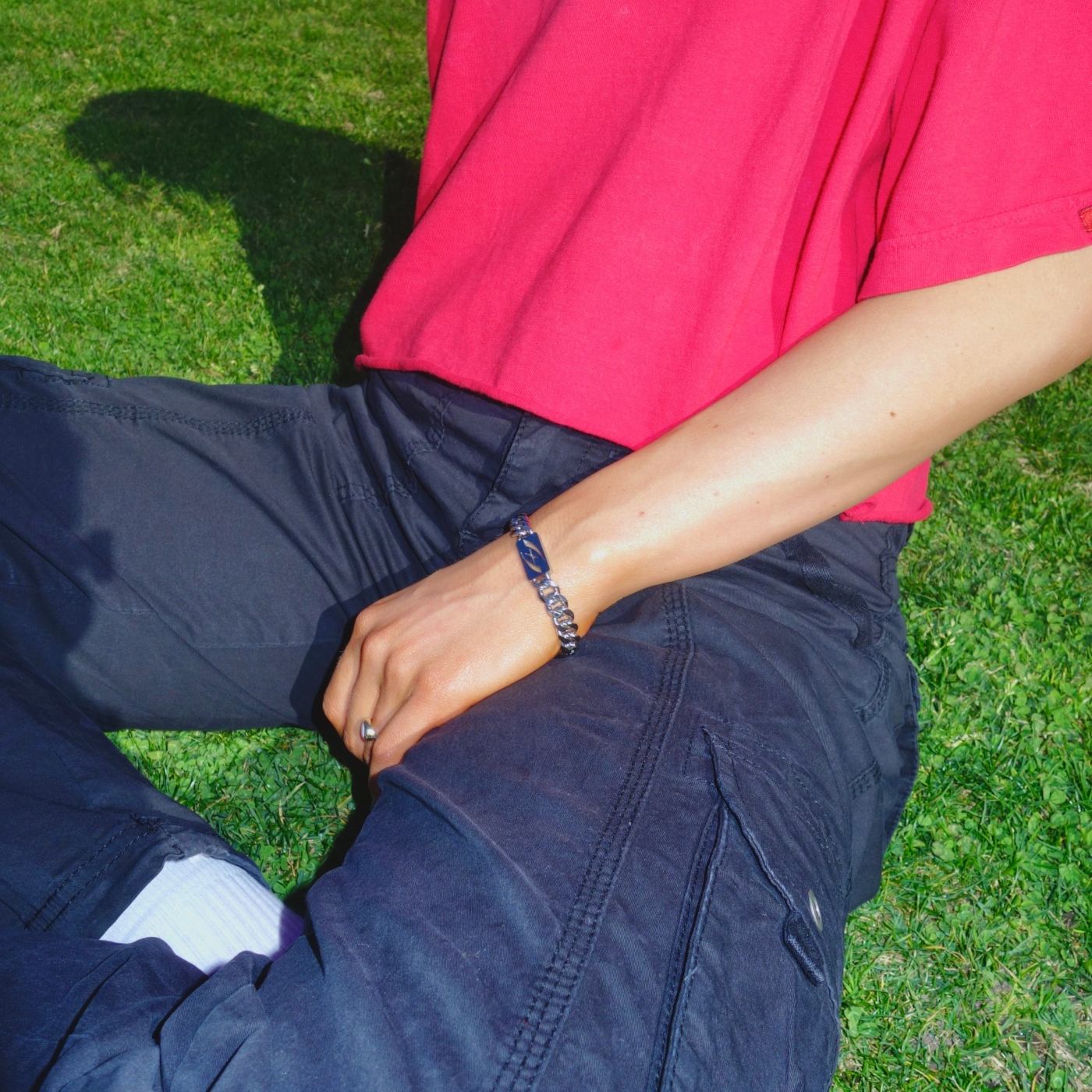 Airplane Mode Bracelet (Silver)