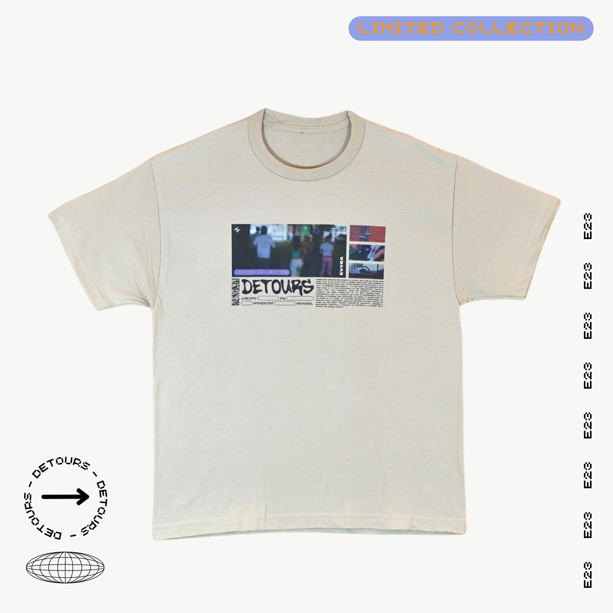 'DETOURS' Tee